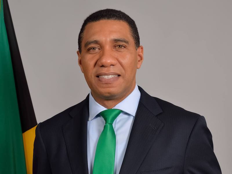 Einreise Jamaika Premierminister Andrew Holness