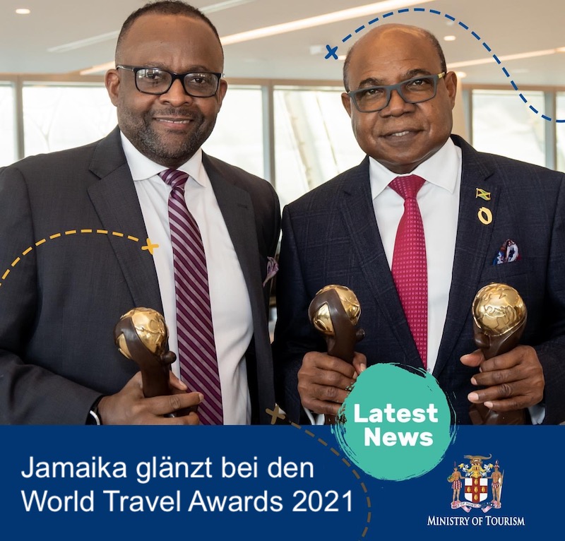 Jamaika gewinnt World Travel Awards 2021