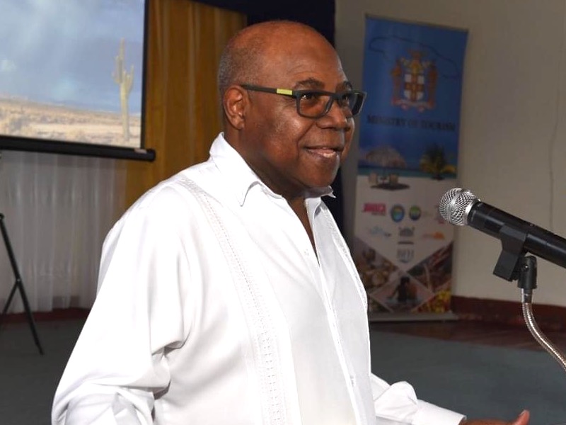 Jamaika Tourismusminister Edmund Bartlett