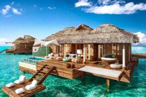 Jamaika Wasser Bungalow Sandals Royal Caribbean