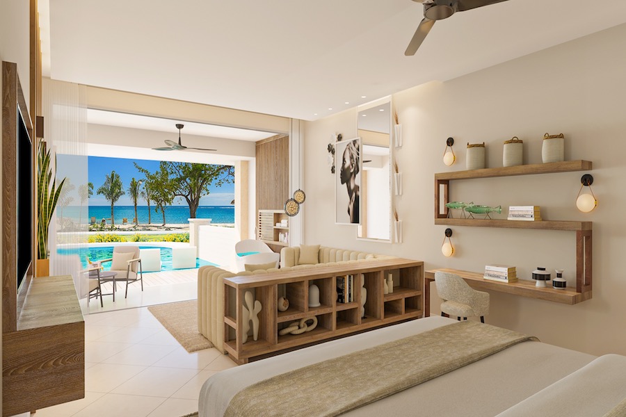 Sandals Dunn’s River Tufa Terrace Swim-up One Bedroom Butler Suite