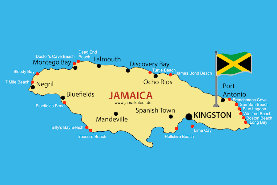 Die schönsten Strände auf Jamaika