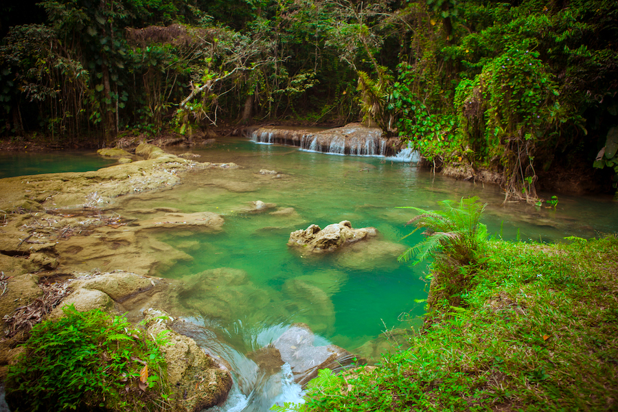 Jamaika Wasserfall