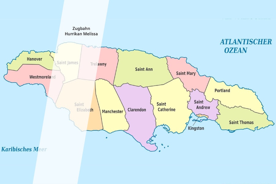 Jamaika Hurrikan Melissa Kopie