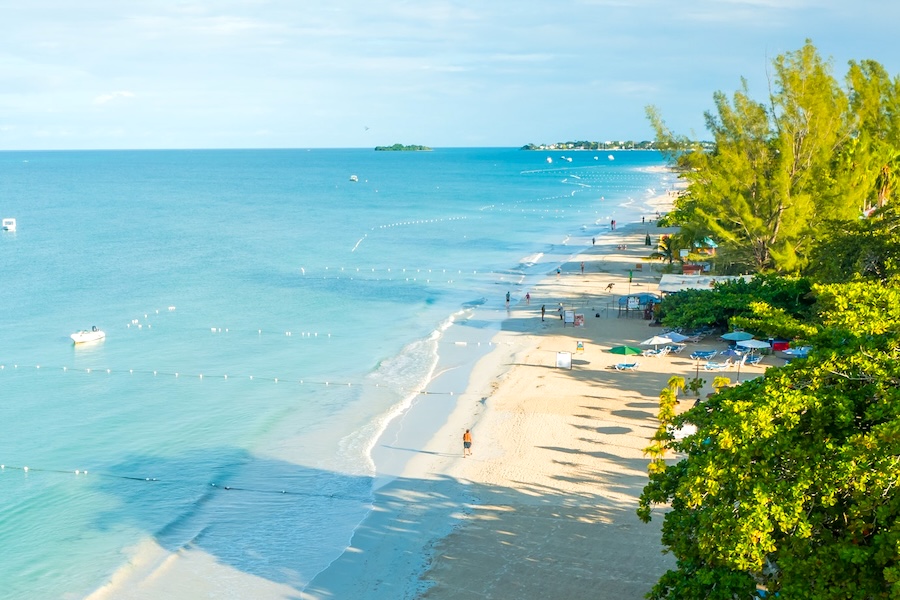 Jamaika Strand in Negril