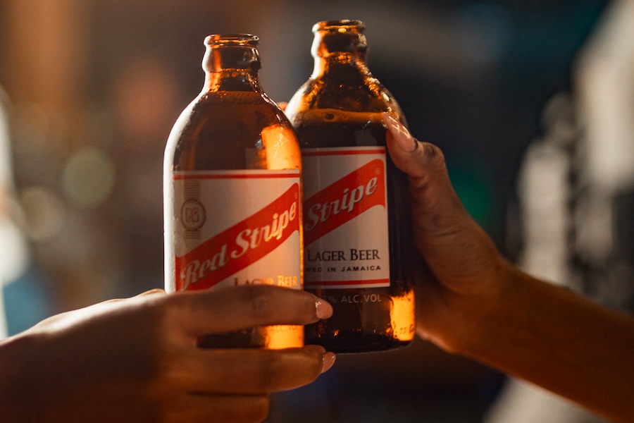 Red Stripe Bier Jamaika
